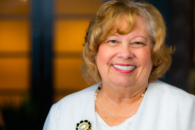 Patty, An All On 4 Dental Implants Patient, Smiling After Her Procedure